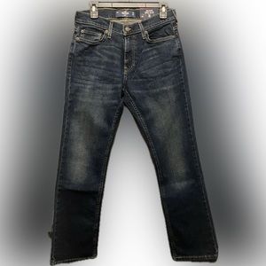 Hollister Epic Flex Bootcut Jeans, Dark Wash